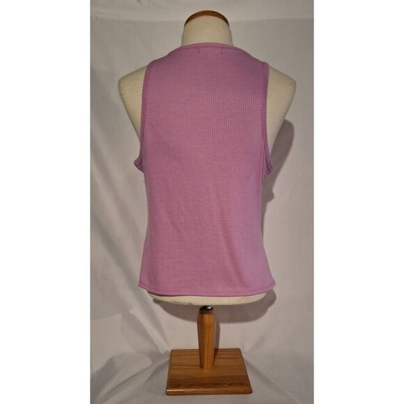 Abound Womens Rib Knit Purple Tulip Tank Size Medium‎ NWOT - Picture 2 of 5